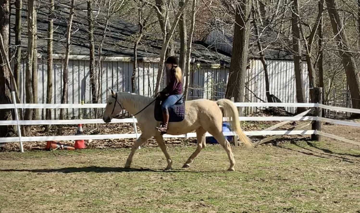 I’m impressed with the way someone’s horse feels, not what it can do. 